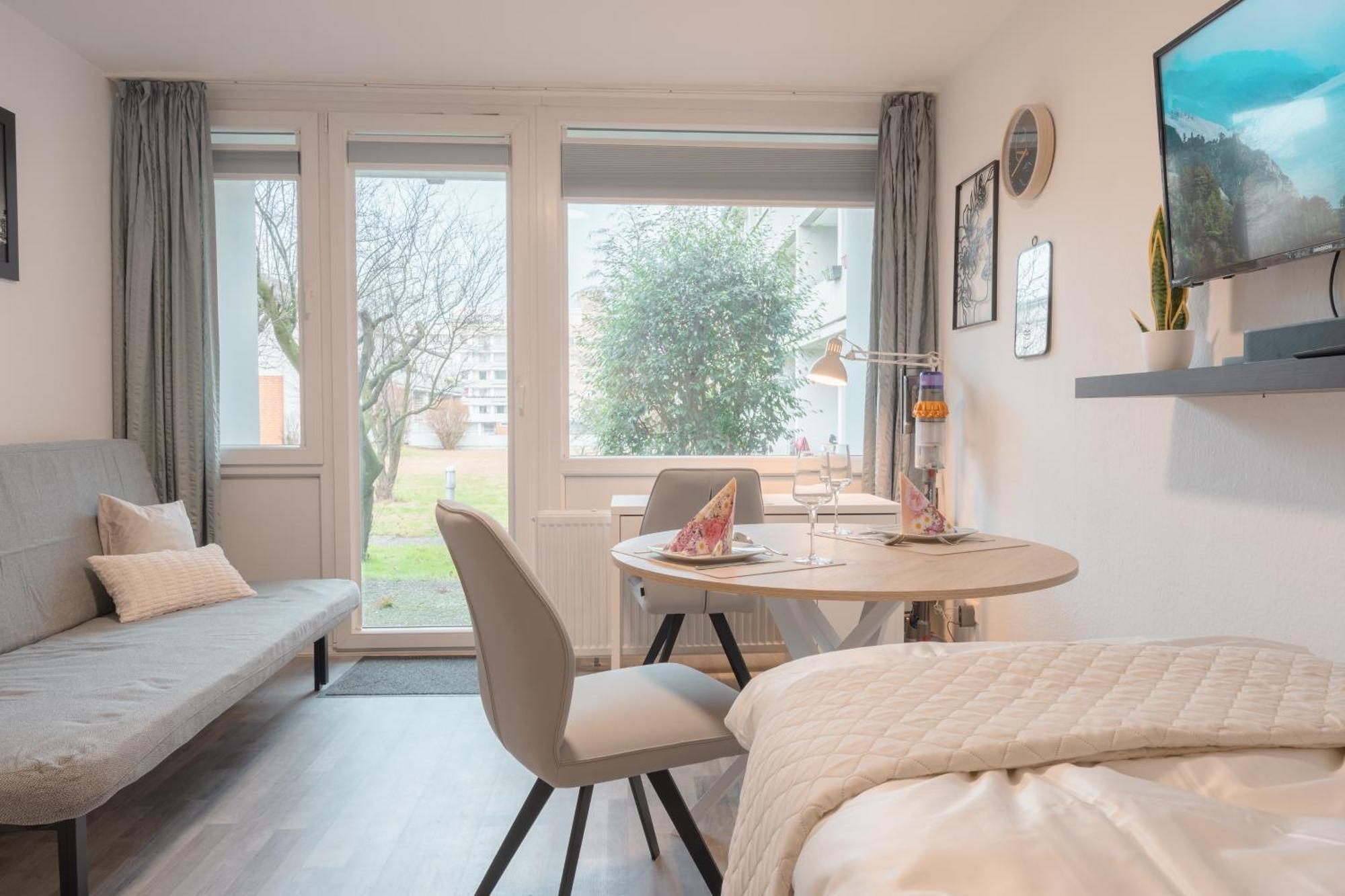 Zentral Nah Mhh Terrasse Komfort - Haustiere Willkommen Hanôver Exterior foto